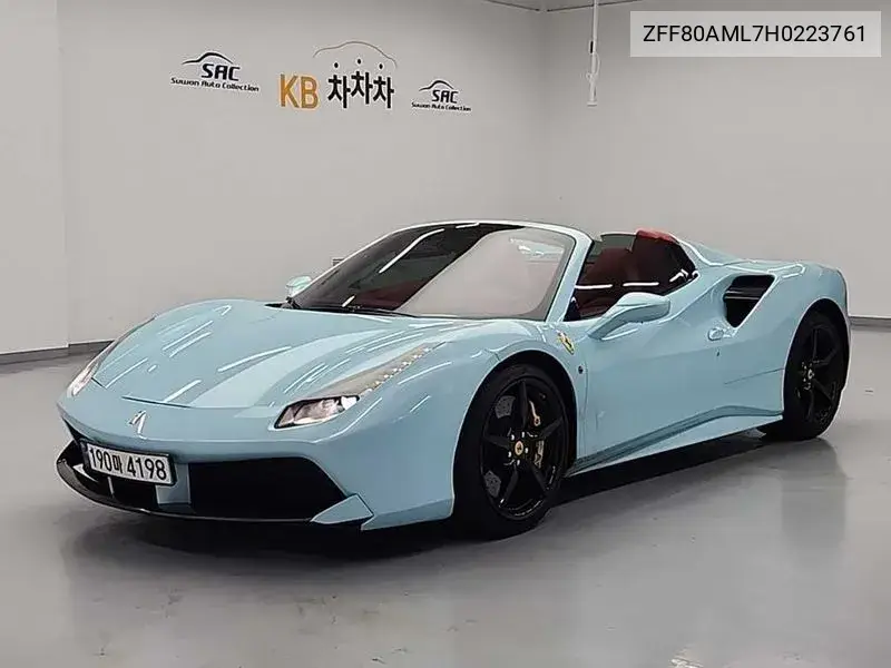 2017 488 Spider 3.9