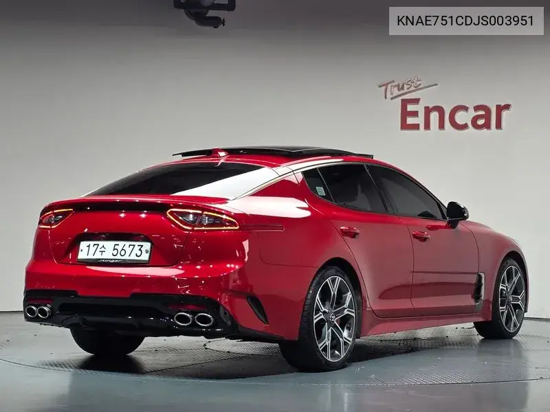 2017 Stinger 3.3 Turbo Awd Gt