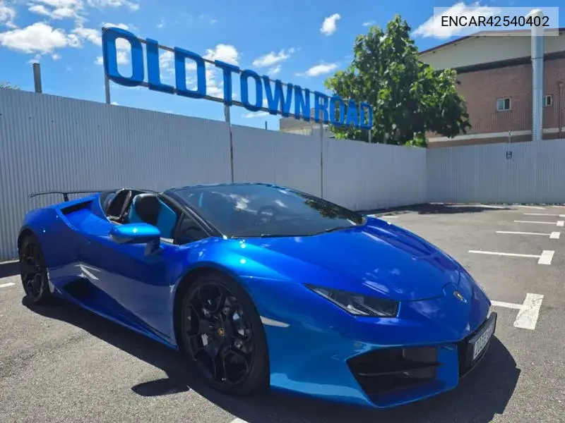 2019 Huracan Lp580-2 Spyder