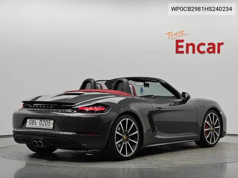 2016 718 Boxster S 2.5