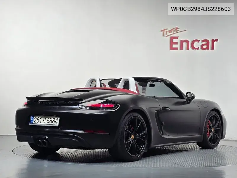 2018 718 Boxster 2.5 Gts