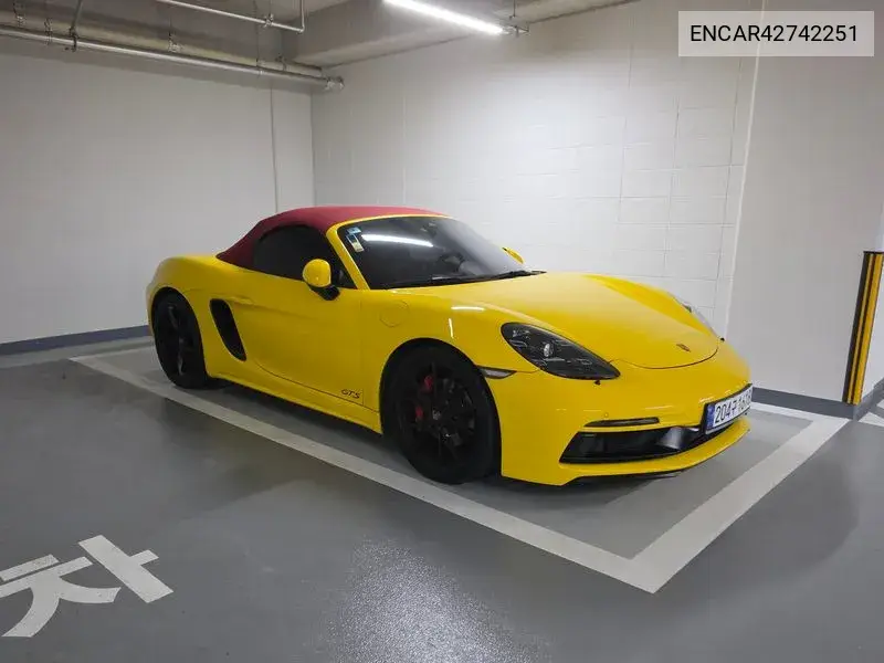 2019 718 Boxster 2.5 Gts