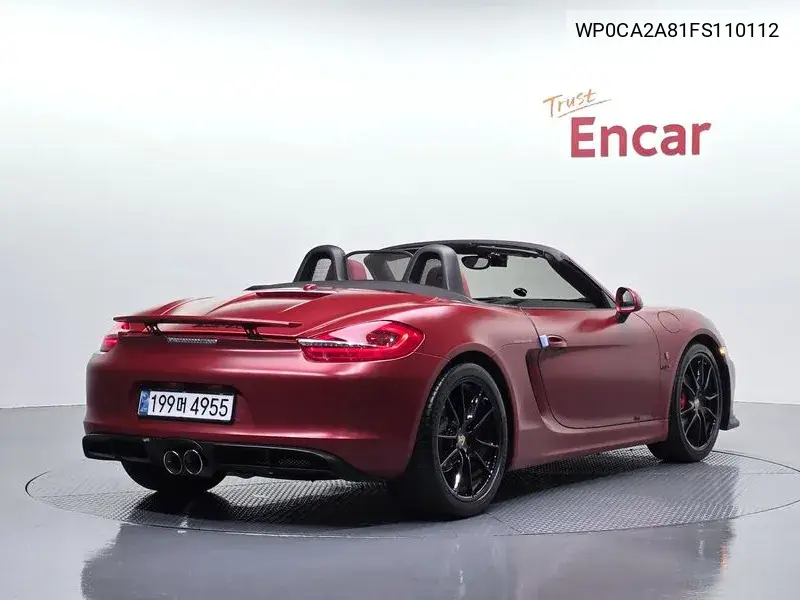 2015 Boxster 2.7 981