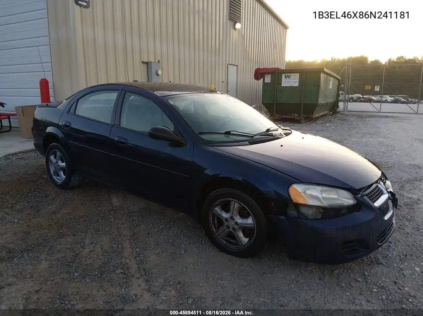 2006 Dodge Stratus Sxt
