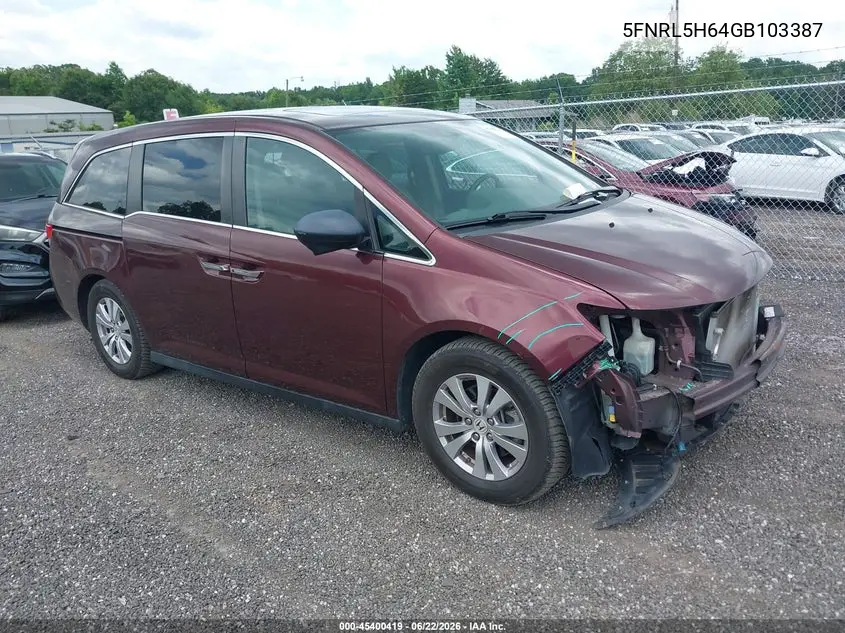 Honda Odyssey (IV)
